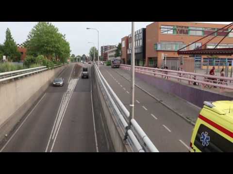 17-05-29 Prio 1 Ongeval Spoorvervoer Letsel - Willensplein (Gouda)