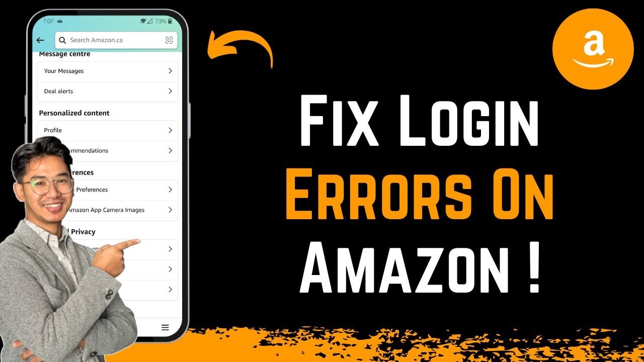 How to Fix Login Errors on Amazon !