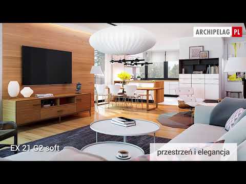 Projekt domu EX 21 G2 soft - spacer po wnętrzu