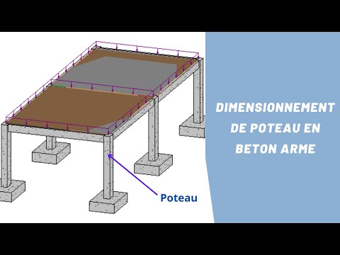 Dimensionnement de poteau en Béton armé / Partie 1 - Coffrage
