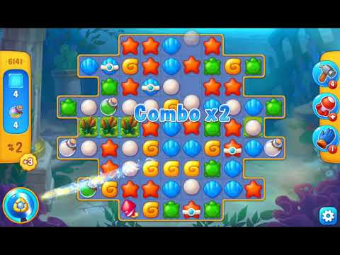 Fishdom 2021 - Level 6141   #playrix #fishdom #gaming