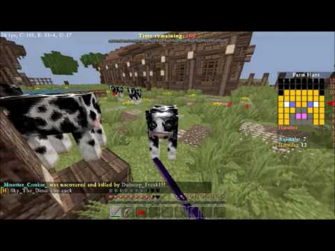 Jason Dove Gaming - Stupid Overpowered Knockback!!! | Minecraft Farm Hunt