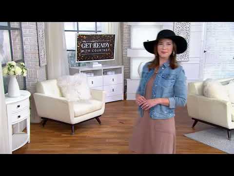 Clarks Collection Leather Tall Shaft Boot - Maye Aster on QVC