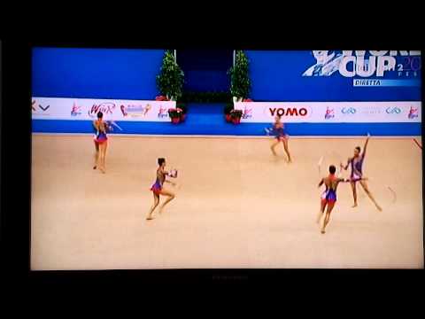 Italy 6 clubs 2 hoops EF - World Cup Pesaro 2015