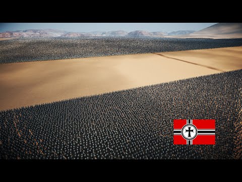 50,000 WW II Germans Soldiers Vs 1Million Medieval Army | Ultimate Epic Battle Simulator 2 | UEBS2