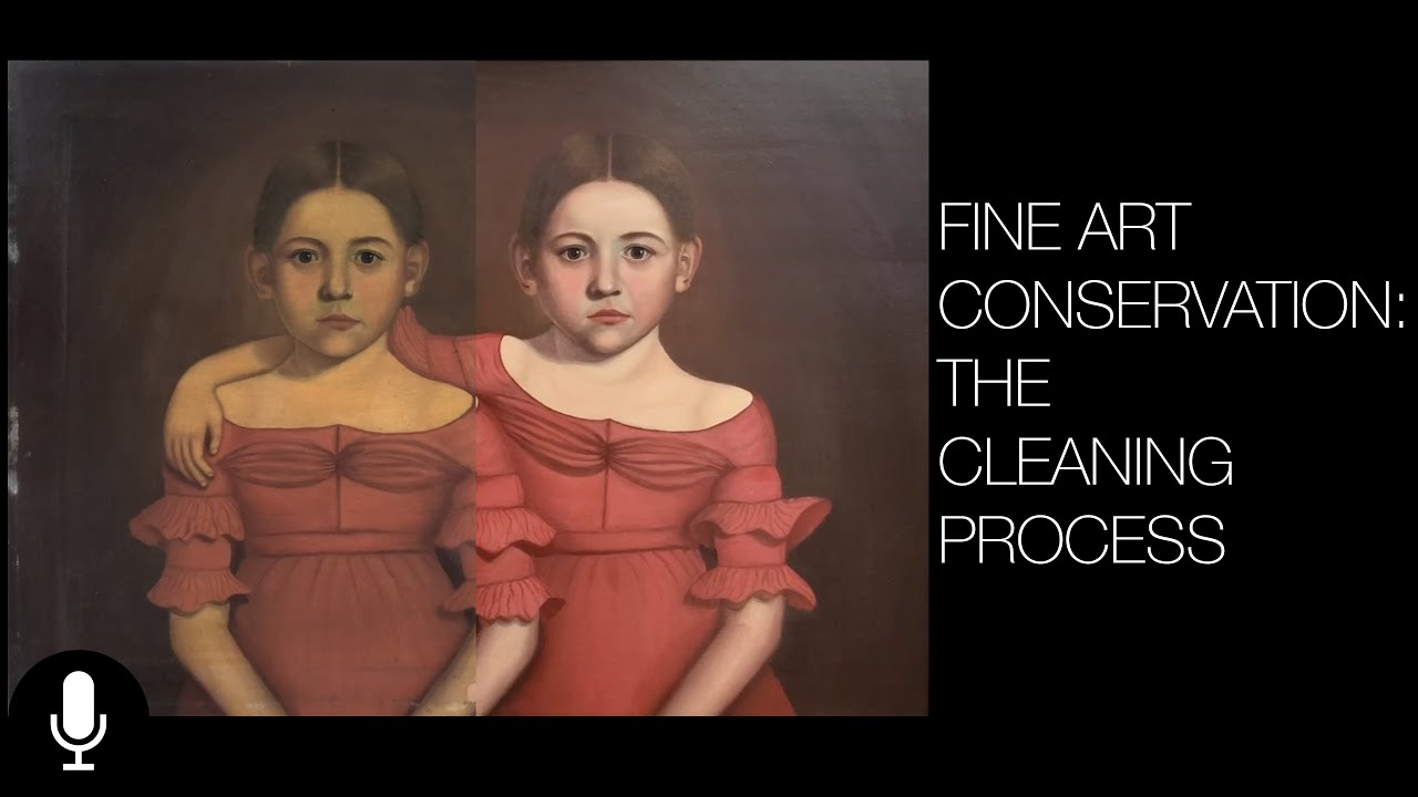 Fine Art Conservation - The Cleaning Process