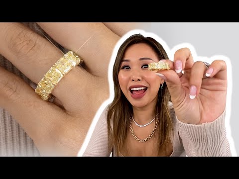 Colored Diamonds! The Must-Have Fancy Yellow Diamond Wedding Band for Your Collection