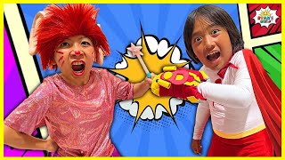 Superhero Kids Ryan Red Titan save the Gauntlet from Pack Rats Mp4 3GP & Mp3