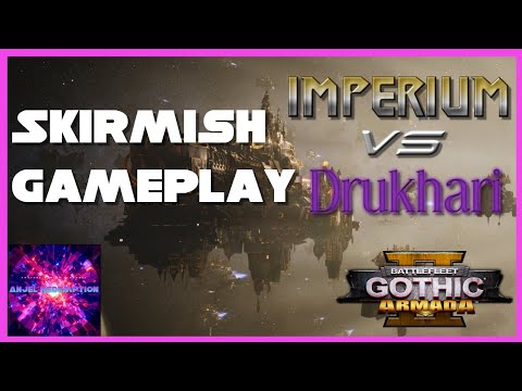 Battlefleet Gothic Armada 2 Skirmish Vs Ai | Imperial Navy vs Drukhari