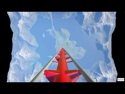 10000 ft drop down roller coaster – planet coaster