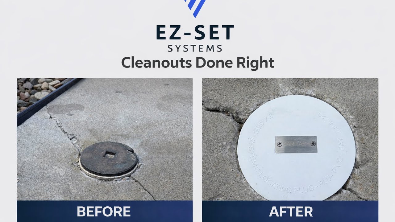 EZ Set Plug Overview Information - PVC Plug - Cleanout Plug 