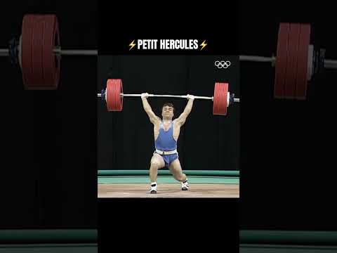 Who needs a superhero when you've got Naim Süleymanoğlu? 🦸‍♂️#Seoul1988 #Olympics #Hercules