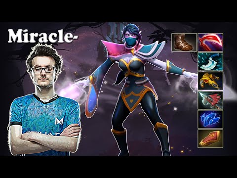 Miracle - Templar Assassin Midlane with MinD ContRoL vs Fbz | Dota 2 7.31b Gameplay