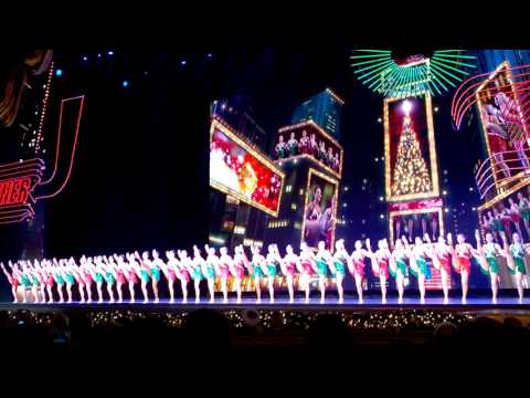 The Rockettes' Kick Line, Radio City Music Hall NY 2015