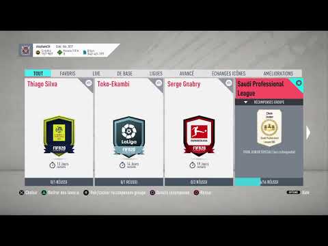 FIFA20 SBC / DCE LIGUE SAUDI PROFESSIONAL LEAGUE - ETTIFAQ FC - SOLUTION PAS CHER