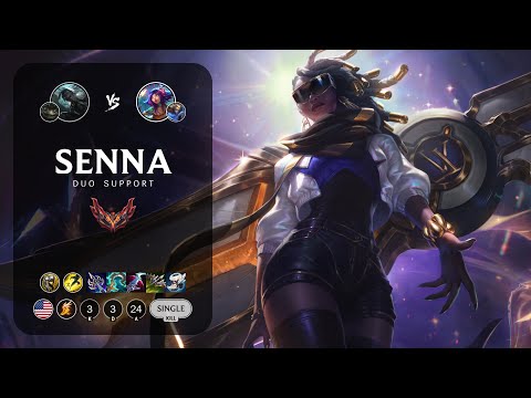 Senna Support vs Neeko - NA Grandmaster Patch 12.23