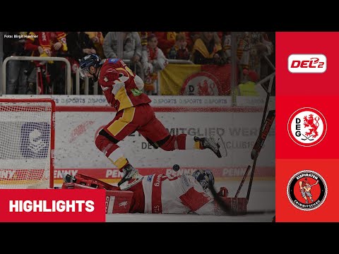 DEL2: Düsseldorfer EG vs. Eispiraten Crimmitschau | Highlights - 8. Spieltag