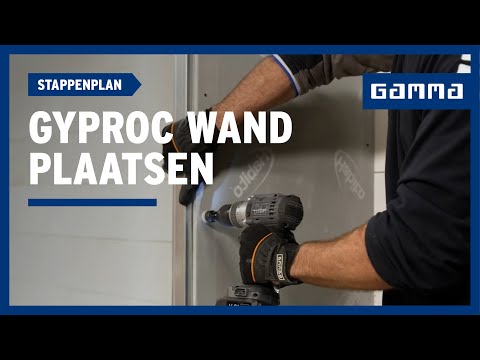 Gyproc wand plaatsen in 8 stappen | GAMMA België