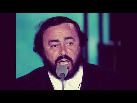 Luciano Pavarotti, Brian Eno, Bono, The Edge Miss Sarajevo Live remastered 4k