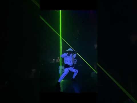 How would you feel if you saw this at a show? #lasershow