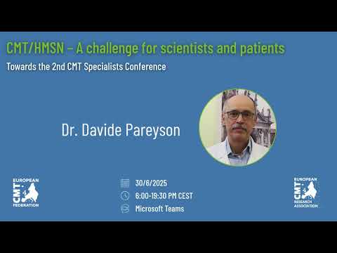 CMT (HMSN): A challenge for scientists and patients - Dr. Davide Pareyson