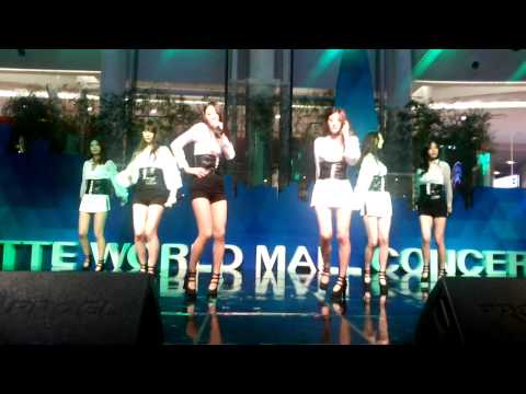 [Fancam]20141031 Nine Muses (Part 1) - TICKET