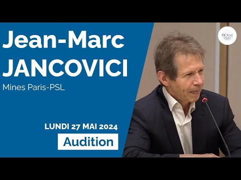 Électricité : audition de Jean-Marc Jancovici