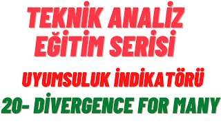 Teknik Analiz Eğitimi | 20-  Divergence For Many ( Uyumsuzluk İndikatö