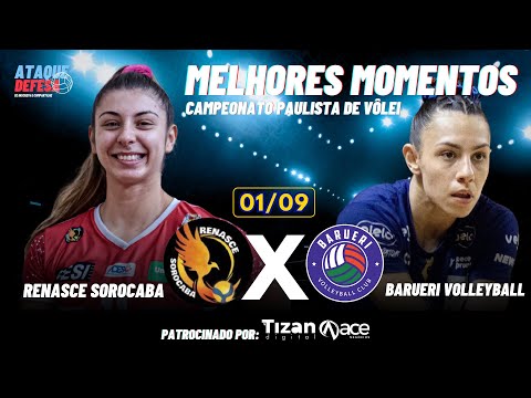 Renasce Sorocaba 0 x 3 Barueri Volleyball | MELHORES MOMENTOS - Campeonato Paulista de Vôlei 2023