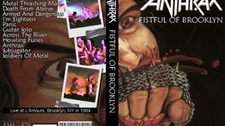 Anthrax Neil Turbin 2/25/1984 Fistful Of Metal Live FULL CONCERT!