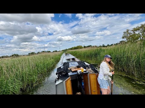 Das ist es – ich lebe jetzt hier! Gestrandet in meinem Narrowboat-Zuhause #244