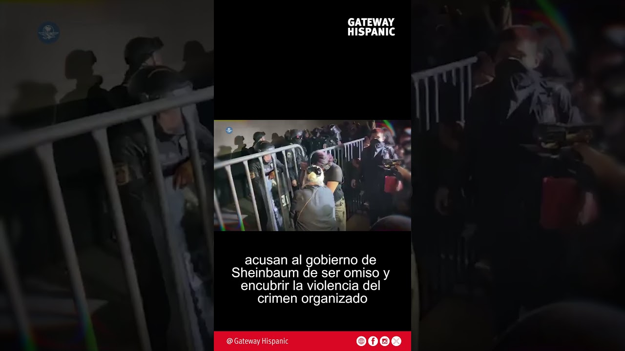 Manifestaciones masivas en contra de la administración Sheinbaum