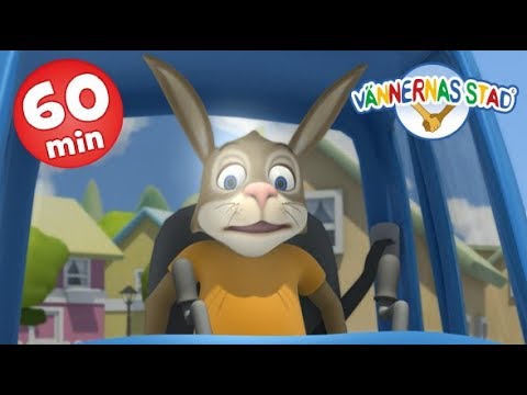 6 roliga episoder - barnas favorit - Vännernas Stad!