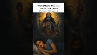 🌑✨ What It Means If Kali Maa Comes In Your Dream ✨🌑