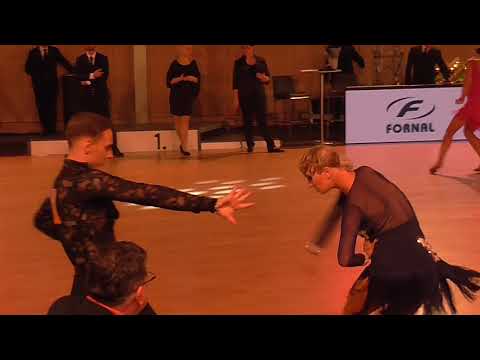 094 Vilém Šír - Hana Anna Šišková /MČR T10 2018/ Kojetín/ U21/ Semifinále/ Paso doble