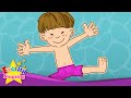 Can You Swim I Can Swim Dance Rap For Kids English Song With Lyrics