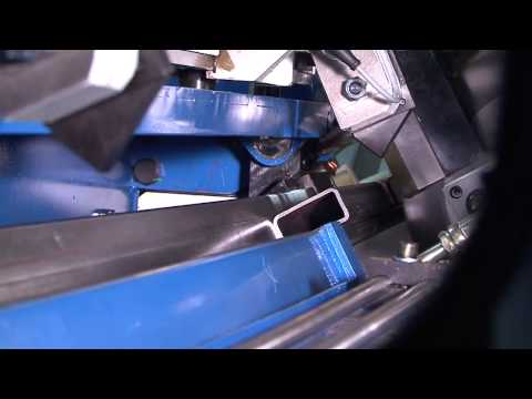 High Tensile Steel Tube Cutting + Deburring Automation Cell | SOCO Machinery