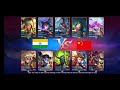 Heroes Arena Ranking Game India Vs China Part 1 Tanmay Gameing