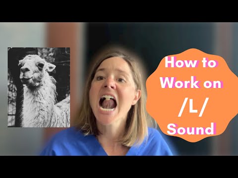 Speech Therapy: How to teach the /l/ sound using this technique & a book activity with your child