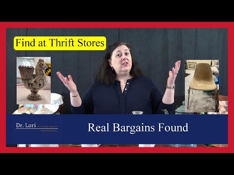 Real Bargains Found at Goodwill Thrift Shops, Yard Sales & Estate Sale Hauls by Dr. Lori
