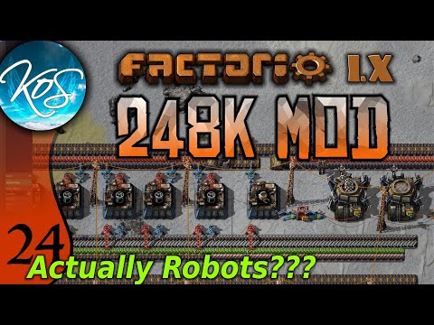 Factorio 248k Mod 24 - BOT GET - Tips & Tricks