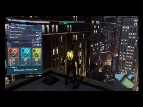 Spiderman ps4 - Fast easy method to get spectacular on taskmaster stealth challenges