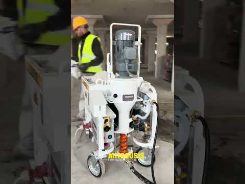 MITROUSIS "M5s 400V", ΜΗΧΑΝΗ ΕΤΟΙΜΩΝ ΚΟΝΙΑΜΑΤΩΝ, εργοτάξιο λιμάνι Θεσσαλονίκης