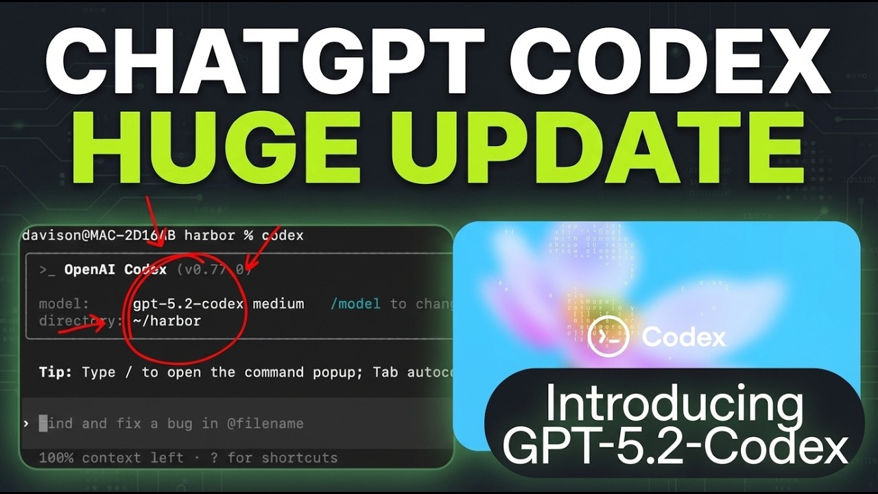 GPT Codex's New Update Just Changed EVERYTHING (INSANE)