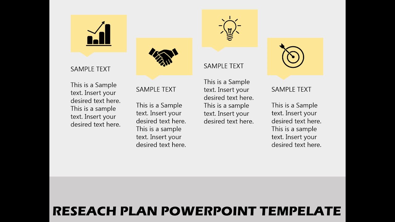 Research Plan PowerPoint Template