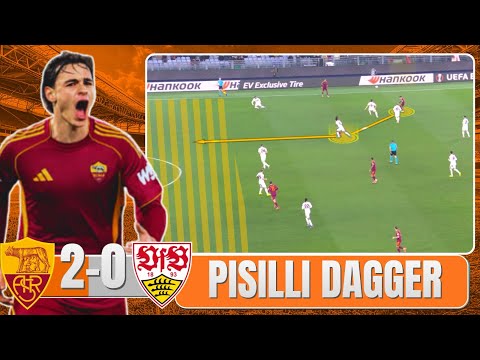 The Night Pisilli Announced Himself | Roma 2-0 Stuttgart Full Analysis