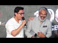 Aamir Khan Making Hilarious Fun With SS Rajamouli | RRR Success Meet | Manastars