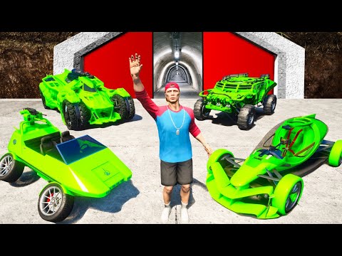 Ich KLAUE alle AREA 51 AUTOS in GTA 5 RP!