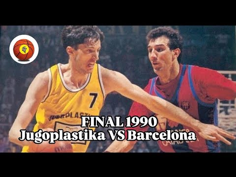 "Jugoplastika vs Barcelona" Final Copa Europa 1990 (19 de Abril, 1990)
