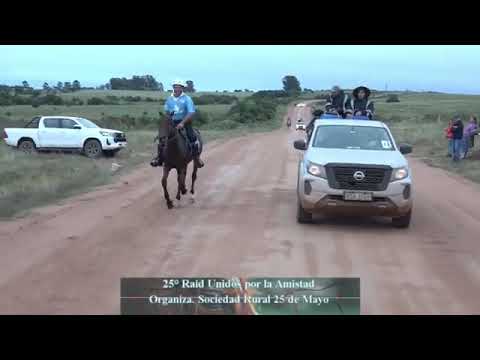25º Edición “Unidos por la Amistad”  SOCIEDAD RURAL 25 DE MAYO PUEBLO AREVALO   CERRO LARGO    80 Km